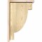 Ekena Millwork Alpine Rough Sawn Corbel w/Backplate, Douglas Fir, 8"W x 14"D x 22"H COR08X14X22ALP01RDF - alternate 4